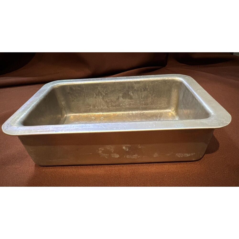 Rema Air Bake Loaf Pan 9.25 x 5.25 Vintage Aluminum Double Wall